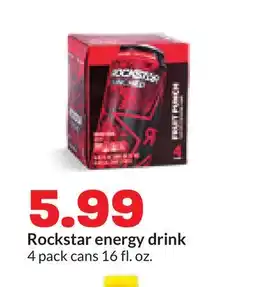 Hy-Vee Rockstar energy drink offer