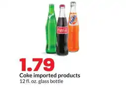Hy-Vee Coke imported products offer