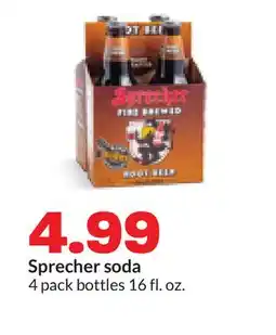 Hy-Vee Sprecher soda offer