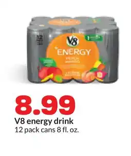 Hy-Vee V8 energy drink offer