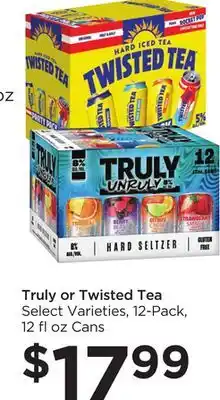 Food 4 Less Truly or Twisted Tea offer