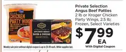 Food 4 Less Private Selection Angus Beef Patties offer