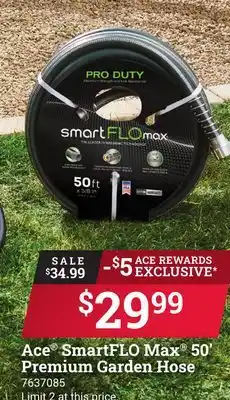 Ace Hardware Ace SmartFLO Max 50' Premium Garden Hose offer
