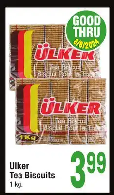 Jewel-Osco Ulker Tea Biscuits offer