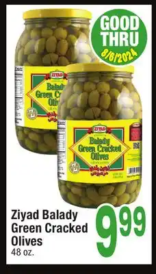 Jewel-Osco Ziyad Balady Green Cracked Olives offer