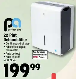 Ace Hardware 22 Pint Dehumidifier offer