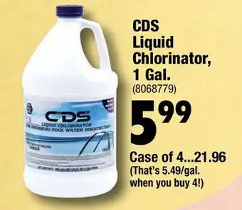 Ace Hardware CDS Liquid Chlorinator, 1 Gal offer