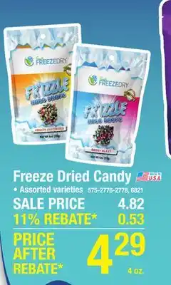 Menards Family Freeze Dry Original Fr'izzle Halo Drops - 4 oz offer