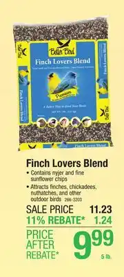 Menards Better Bird Better Blend Premium Finch Lovers Blend Bird Food Seed - 5 lb offer