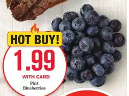 Mariano's Pint Blueberries offer