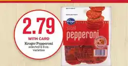 Mariano's Kroger Pepperoni offer