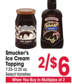 Jewel-Osco Smucker's Ice Cream Topping offer