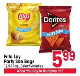 Jewel-Osco Frito Lay Party Size Bags offer