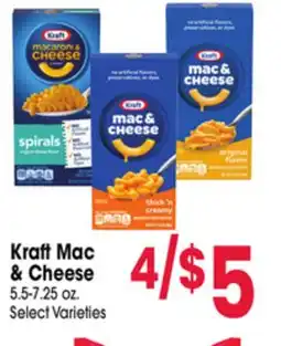 Jewel-Osco Kraft Mac & Cheese offer