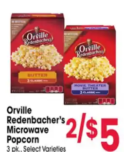 Jewel-Osco Orville Redenbacher's Microwave Popcorn offer