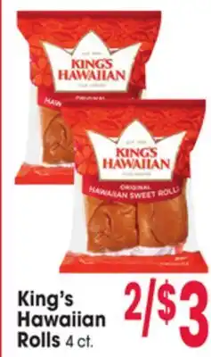 Jewel-Osco King's Hawaiian Rolls offer