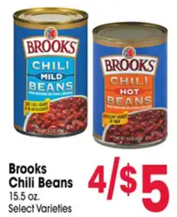 Jewel-Osco Brooks Chili Beans offer