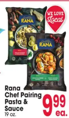 Jewel-Osco Rana Chef Pairing Pasta & Sauce offer
