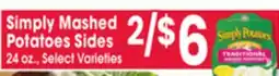 Jewel-Osco Simply Mashed Potatoes Sides offer