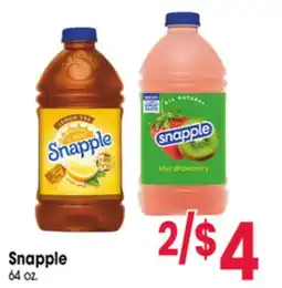 Jewel-Osco Snapple offer