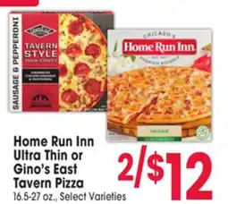 Jewel-Osco Home Run Inn Ultra Thin or Gino's East Tavern Pizza offer