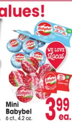 Jewel-Osco Mini Babybel offer