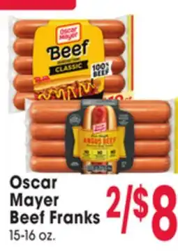 Jewel-Osco Oscar Mayer Beef Franks offer