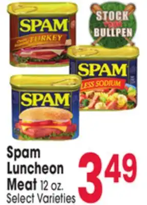 Jewel-Osco Spam Luncheon Meat offer