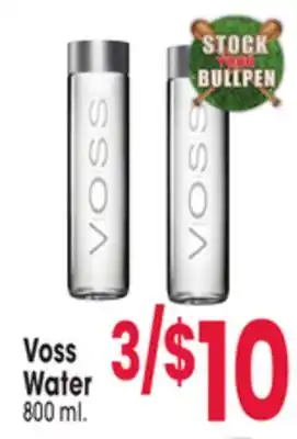 Jewel-Osco Voss Water offer