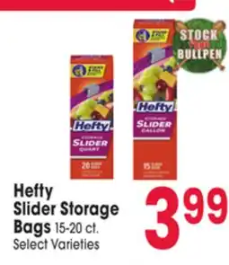 Jewel-Osco Hefty Slider Storage Bags offer