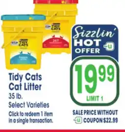 Jewel-Osco Tidy Cats Cat Litter offer