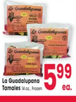 Jewel-Osco La Guadalupana Tamales offer