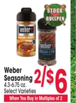 Jewel-Osco Weber Seasoning offer