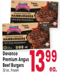 Jewel-Osco Devanco Premium Angus Beef Burgers offer