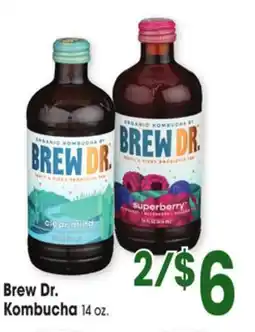 Jewel-Osco Brew Dr. Kombucha offer