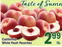 Jewel-Osco California White Flesh Peaches offer