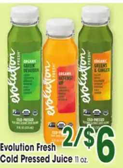 Jewel-Osco Evolution Fresh Cold Pressed Juice offer