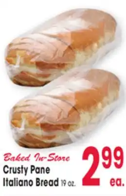 Jewel-Osco Crusty Pane Italiano Bread offer