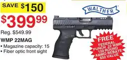 Dunham's Sports WALTHER WMP FEDERAL PUNCH offer