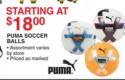 Dunham's Sports PUMA SOCCER BALLS offer