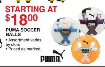 Dunham's Sports PUMA SOCCER BALLS offer