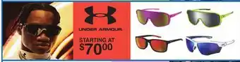 Dunham's Sports UNDER ARMOUR SUNGLASSES offer