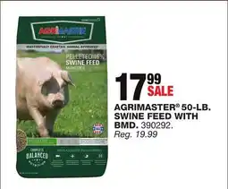 Blain's Farm & Fleet AGRIMASTER 50-LB. SWINE FEED WITH BMD offer