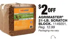 Blain's Farm & Fleet AGRIMASTER 21-LB. SCRATCH BLOCK offer