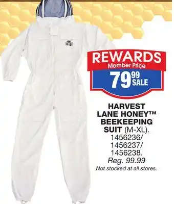 Blain's Farm & Fleet HARVEST LANE HONEY BEEKEEPING SUIT offer