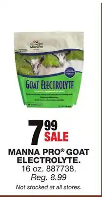 Blain's Farm & Fleet MANNA PRO GOAT ELECTROLYTE offer