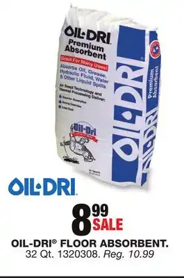 Blain's Farm & Fleet OIL-DRI FLOOR ABSORBENT offer