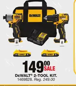 Blain's Farm & Fleet DEWALT 2-TOOL KIT offer