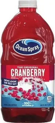 Kroger Ocean Spray Cranberry Juice Cocktail offer