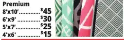 Ocean State Job Lot Premium Reversible Outdoor Rugs offer